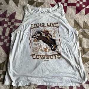 Wrangler Cream Graphic Tee